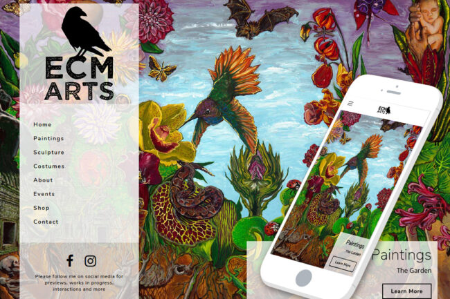 ECMArts.com Home page